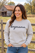 Boy Mama Gray Sweatshirt