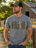 Faith Cross Camo Tee