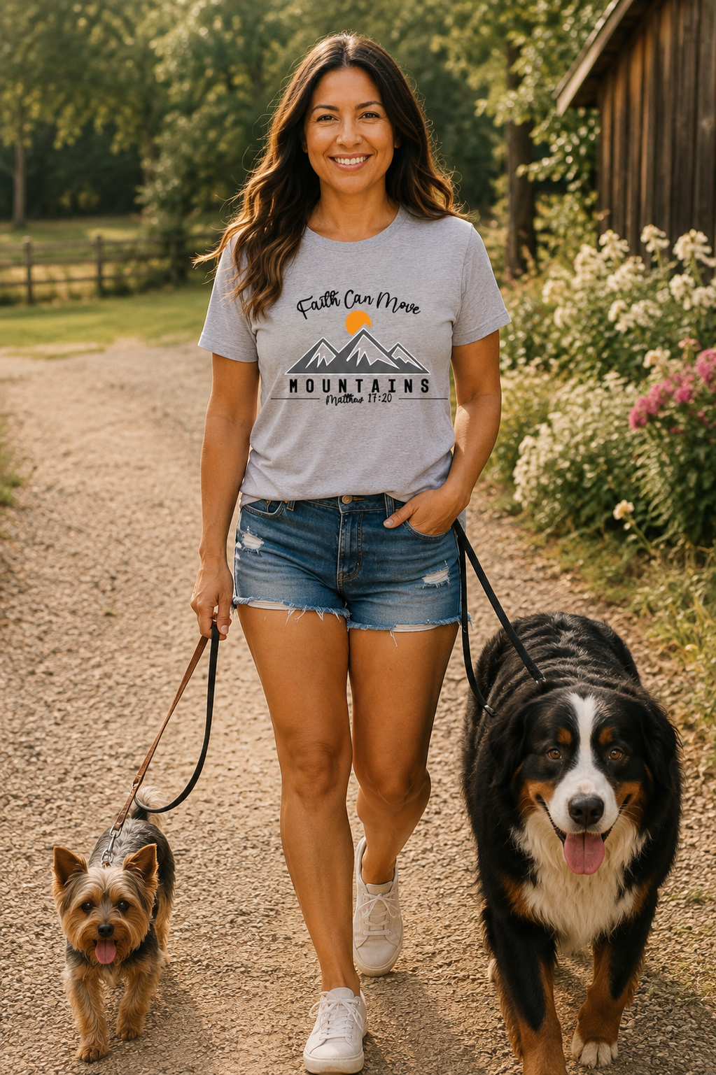Faith Can Move Mountains Tee