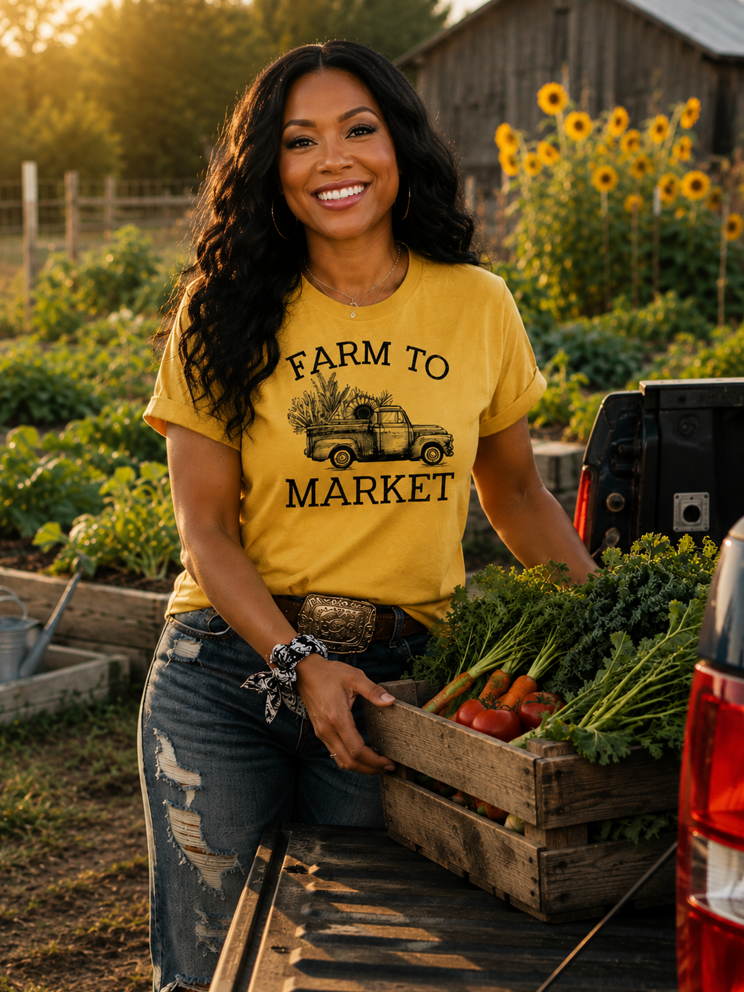 Farm to Market Tee