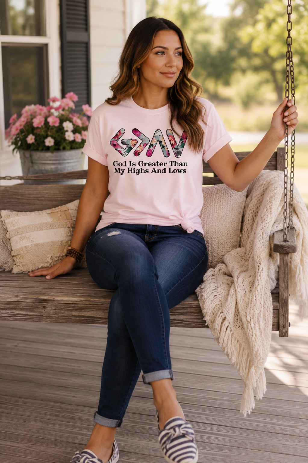 God Is Greater Than My Highs and Lows Tee
