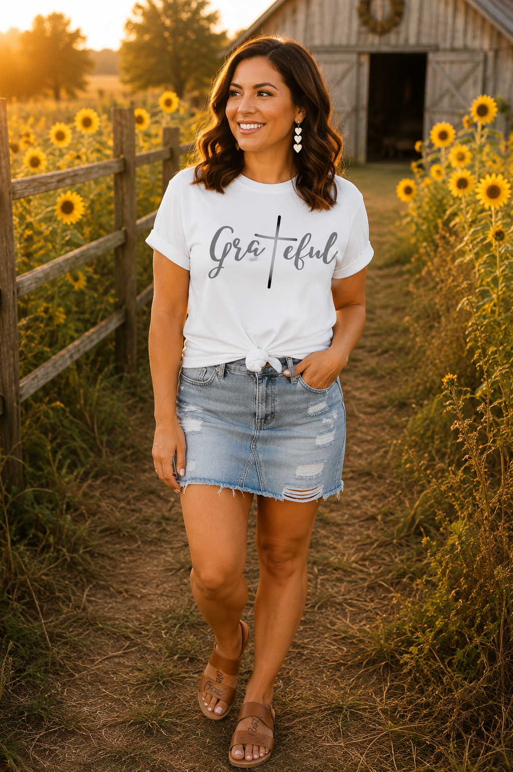 Grateful Cross Tee