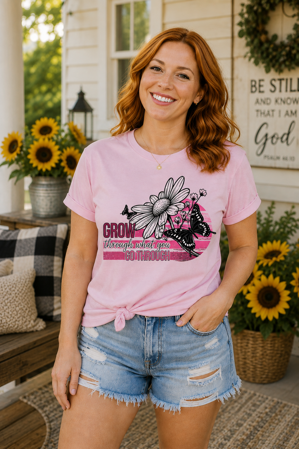 Grow Through What You Go Through Tee