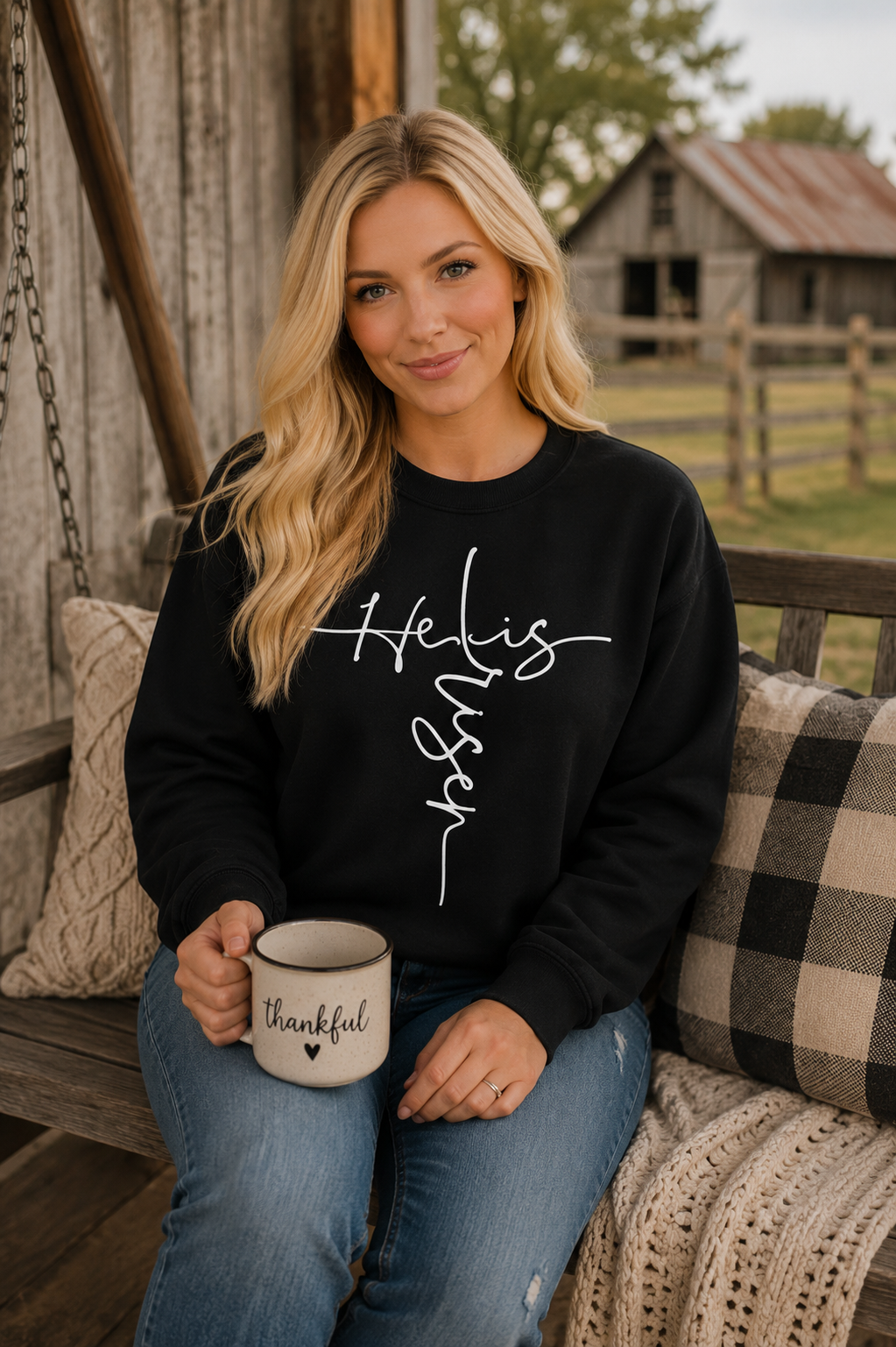 He Is Risen Sweatshirt