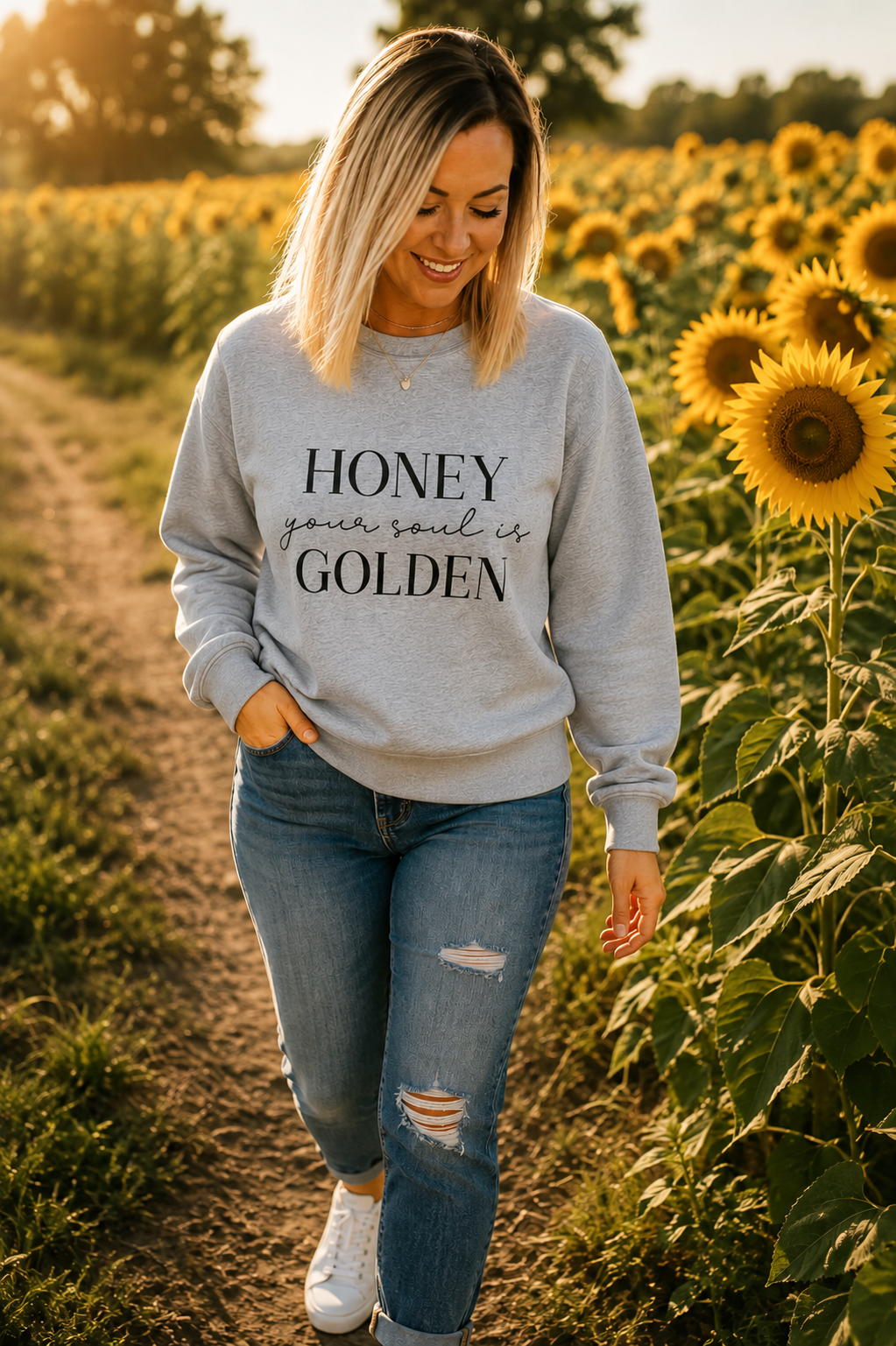 Honey, Your Soul Is Golden Sweatshirt