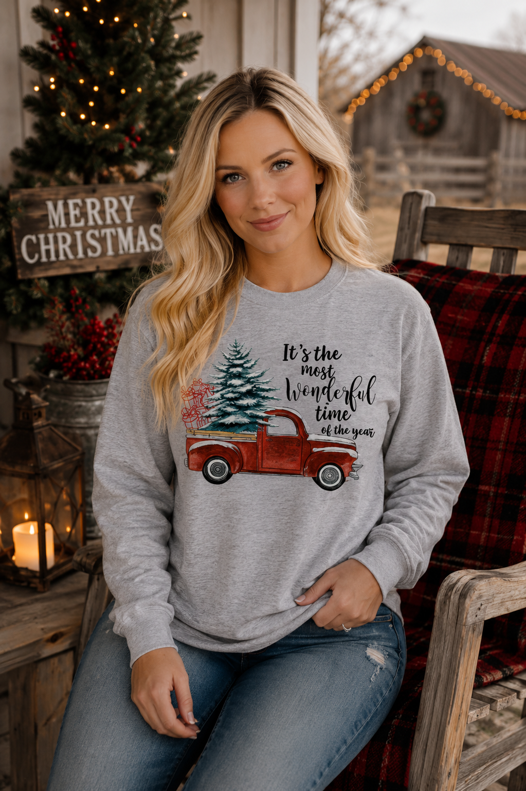 It’s the Most Wonderful Time of the Year Christmas Sweatshirt