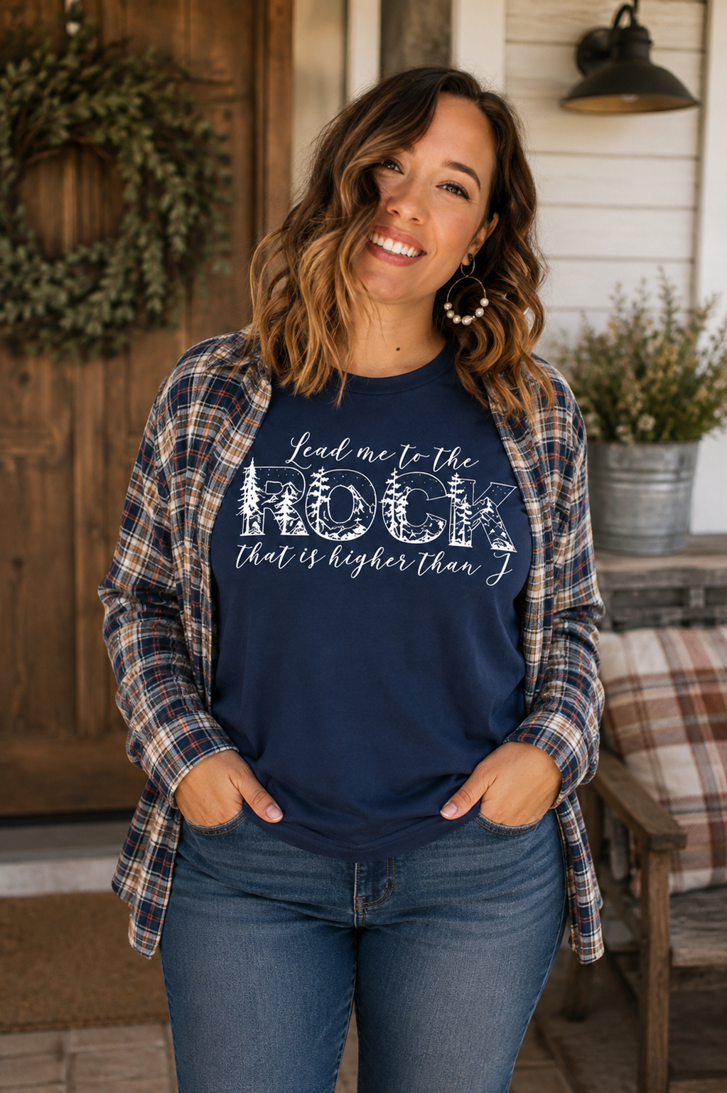 Lead Me to the Rock Tee