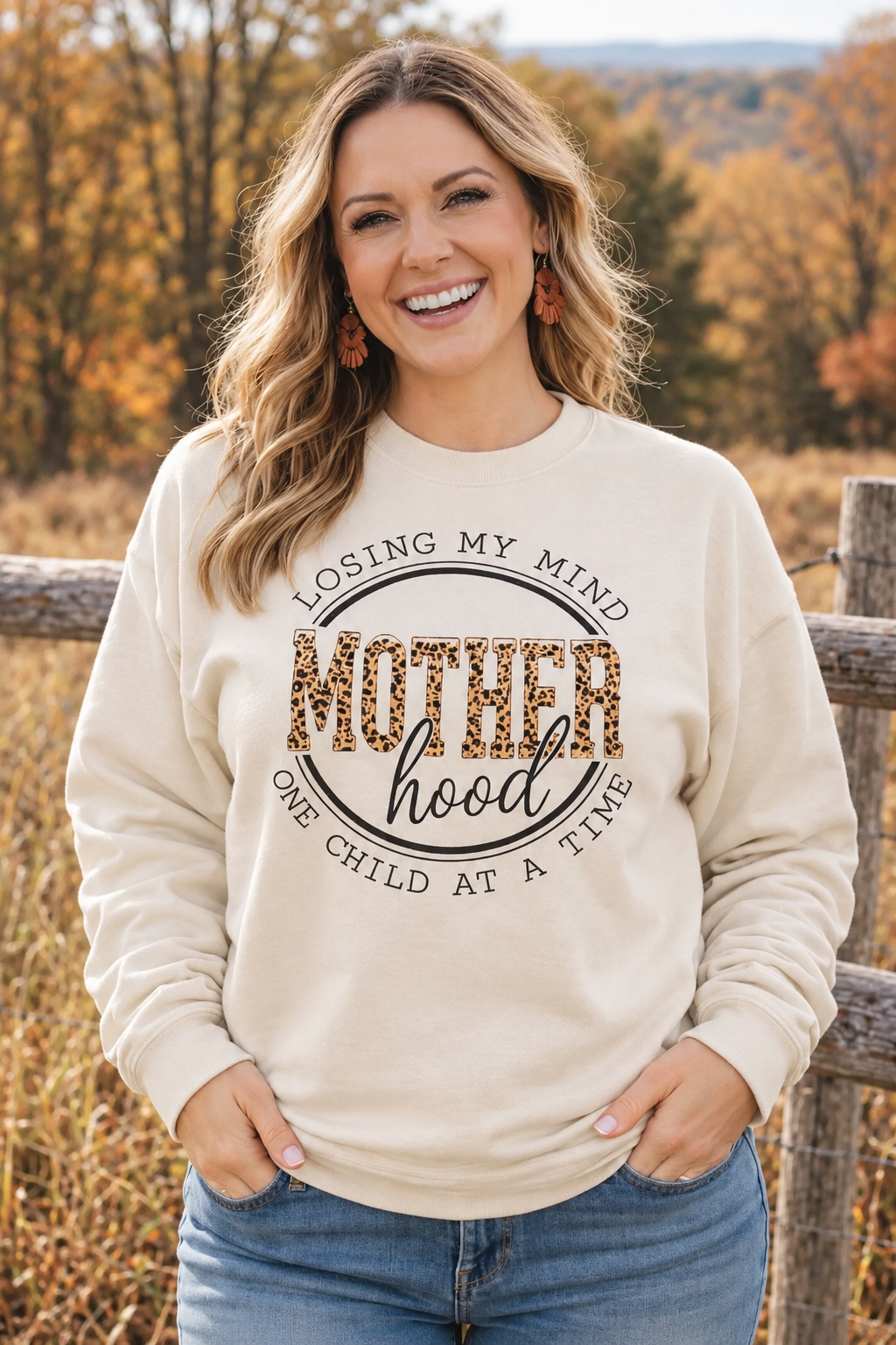 Losing My Mind One Child At a Time Sweatshirt