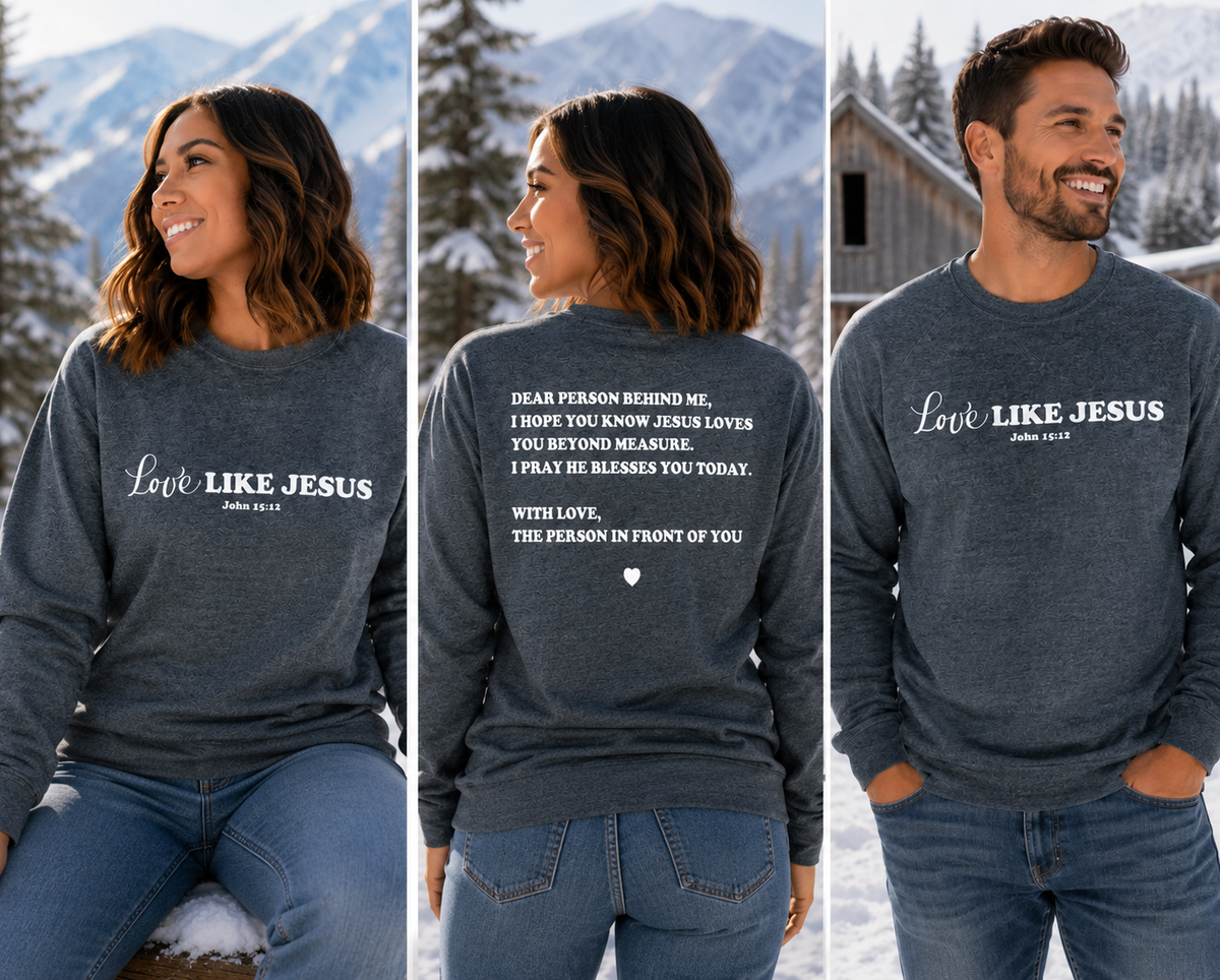 Love Like Jesus – John 15:12 Long Sleeve Tee