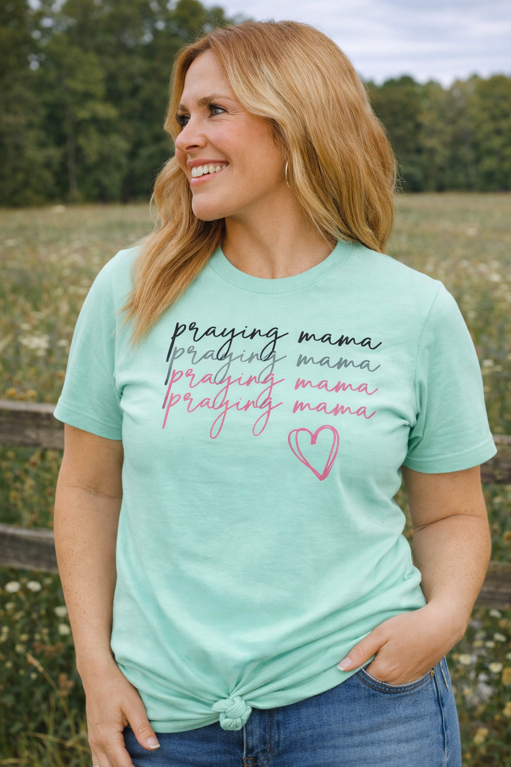 Praying Mama T-Shirt