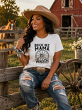 Rock Me Mama Like a Wagon Wheel Tee