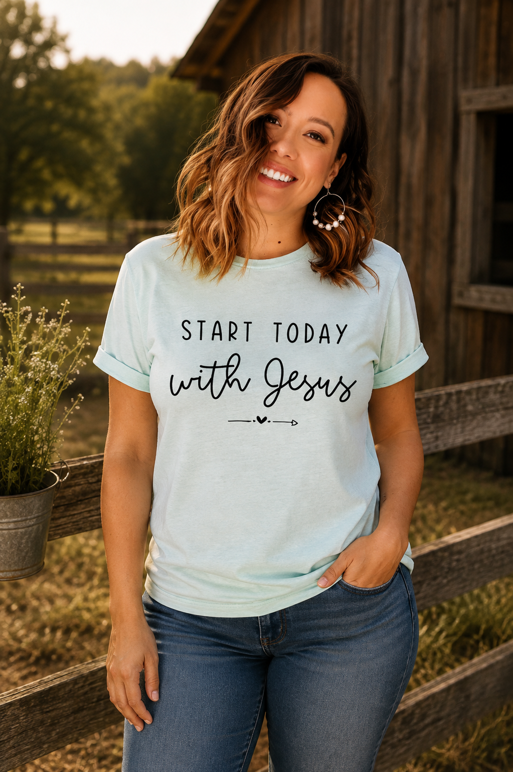 Start Today With Jesus Tee
