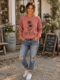 Still I’ll Praise You Floral Sweatshirt