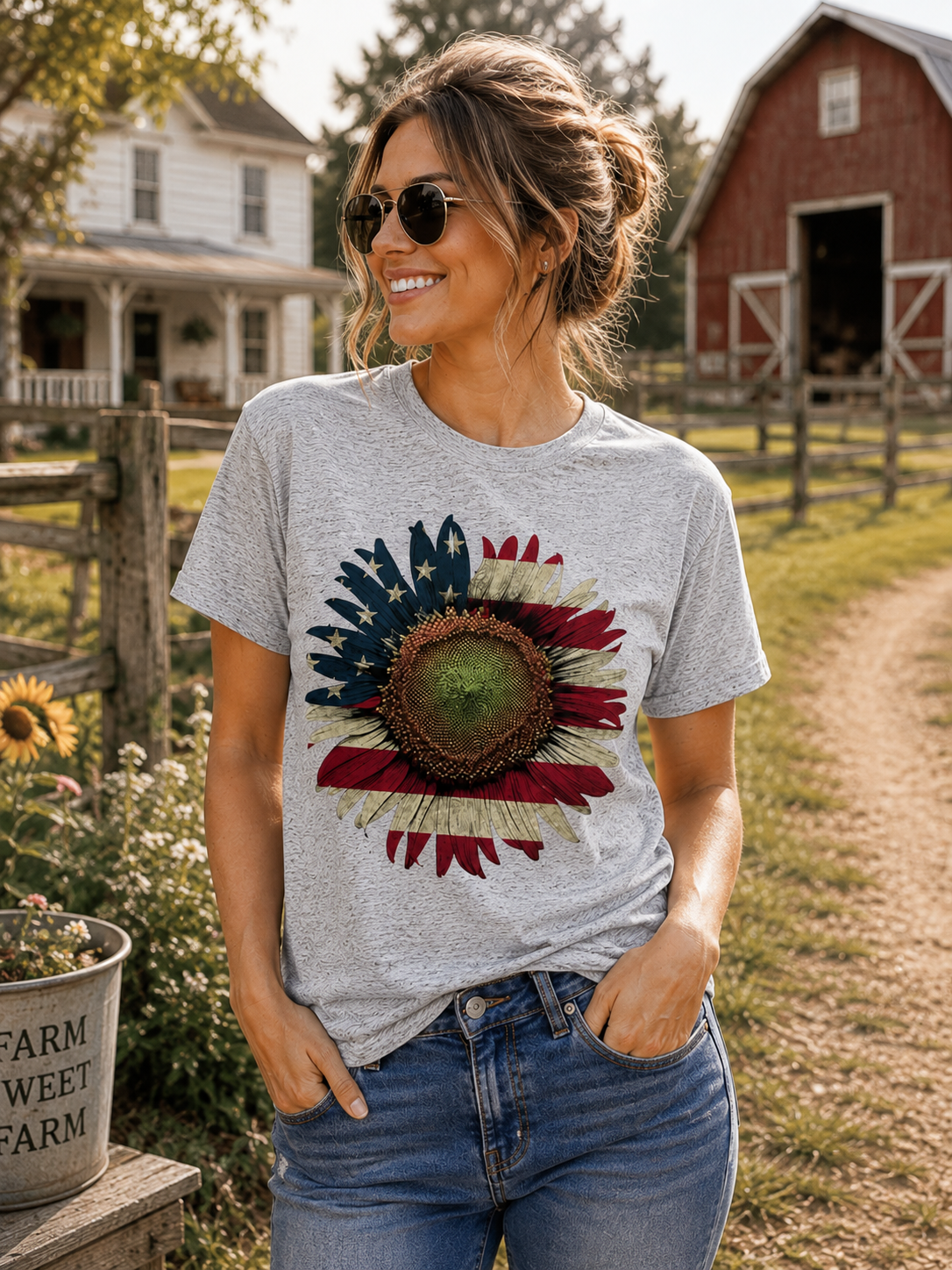 Sunflower Flag T-Shirt