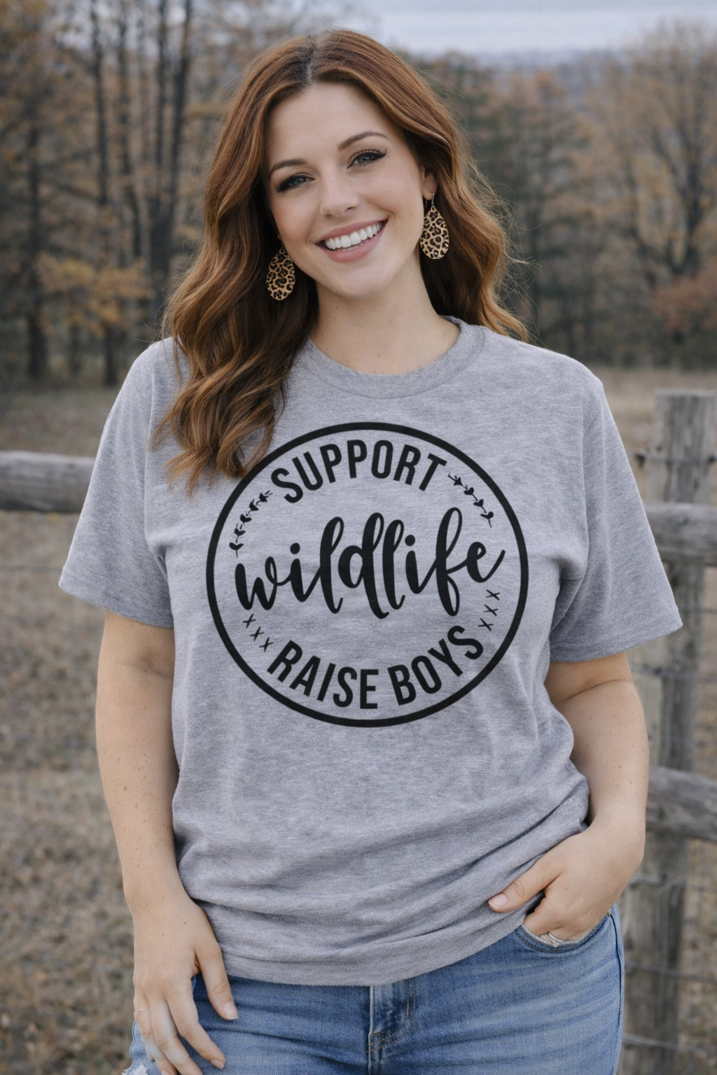 Support Wildlife Raise Boys T-Shirt