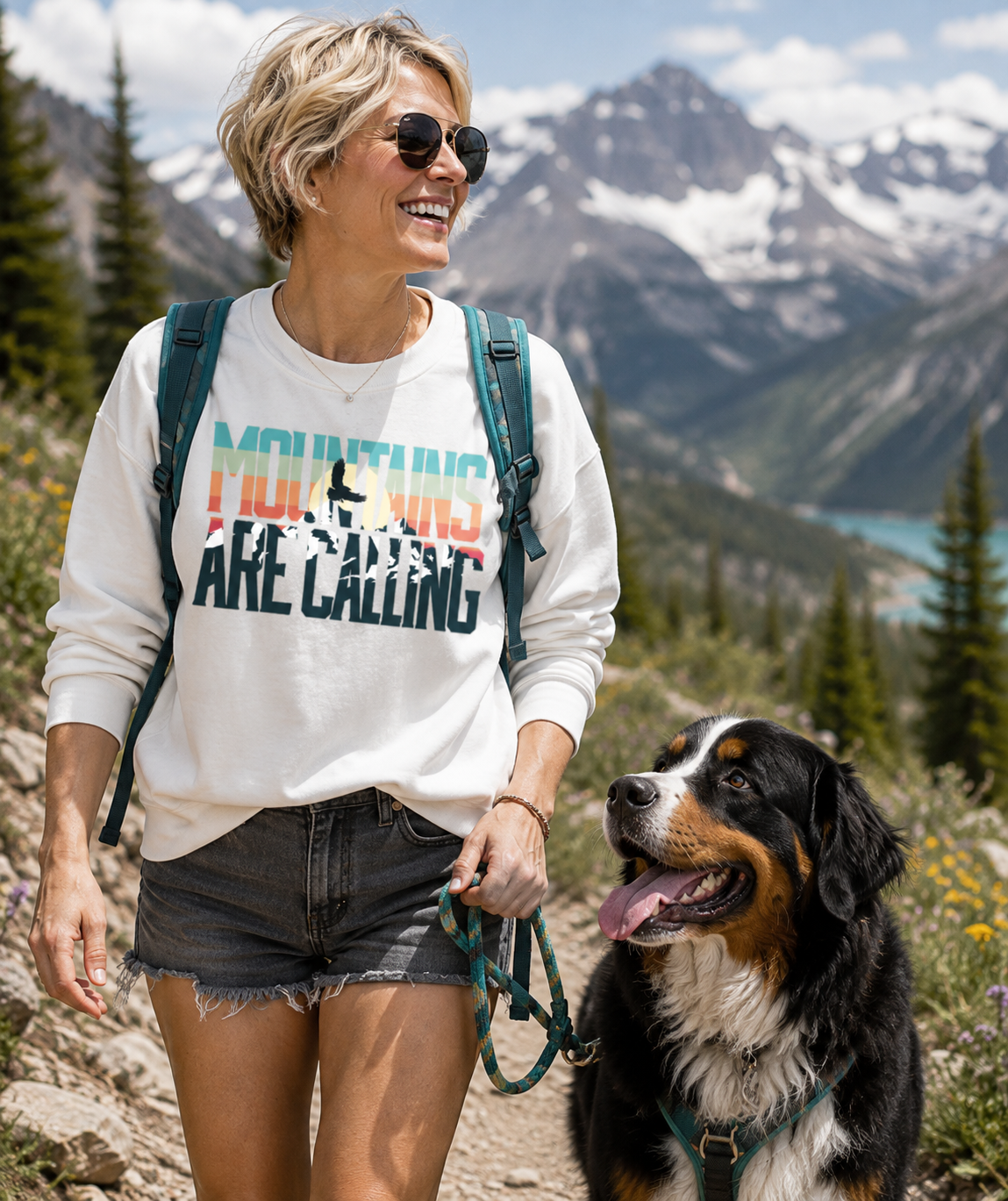 The Mountains are calling Sweatshirt