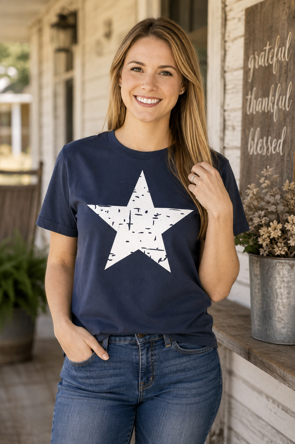 Rustic Star Tee