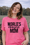 World's Okayest Mom T-Shirt